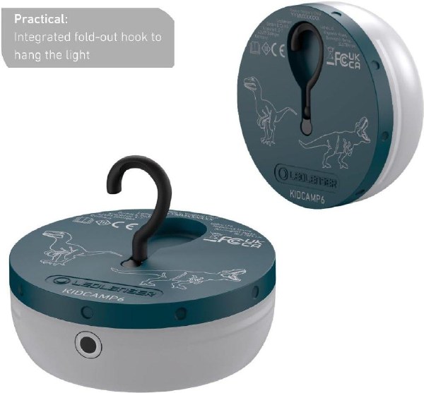 LEDLenser Kid Camp 6 Lantern Multi Colour 60 Lumen Green
