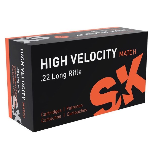 SK 22 LR High Velocity Match 40gr LRN 50ct