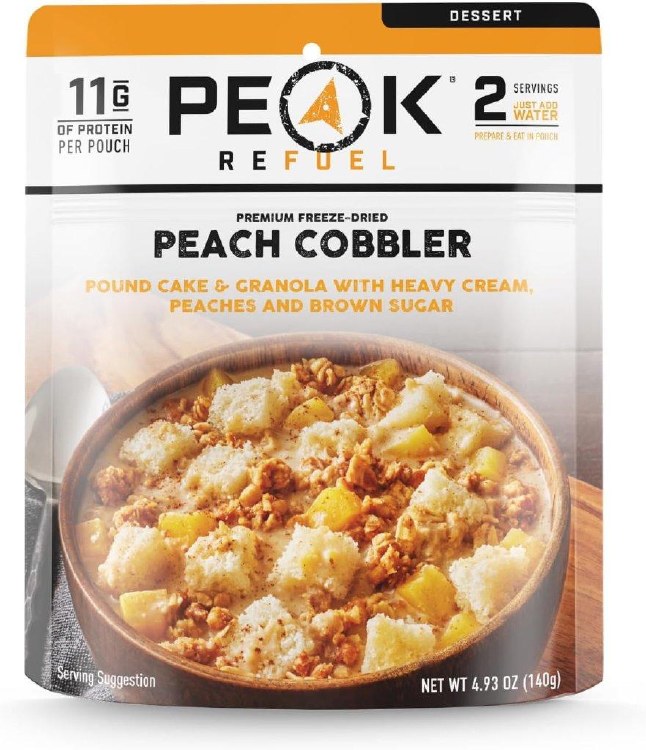 Peak 2 Refuel Creamy Peaches and Oats