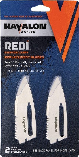 Havalon Redi Replacement Blade Serrated 2pk