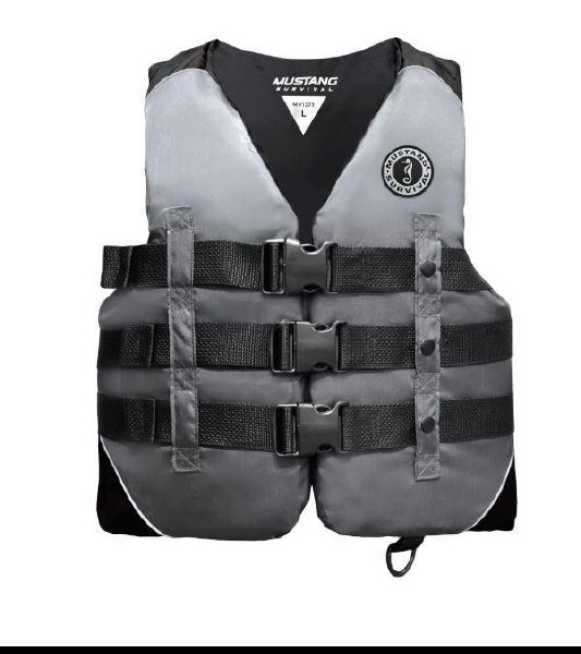 Mustang MV1273 Nylon Sport Eco Foam Black/Charcoal Large