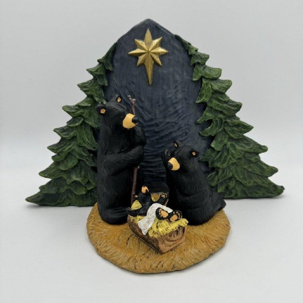 Bearfoots Forest Nativity Bear Family Figurine
