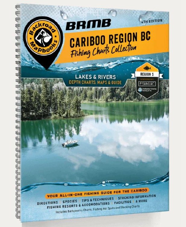 Backroad Mapbooks Cariboo Region BC Fishing Mapbook 4th Edition
