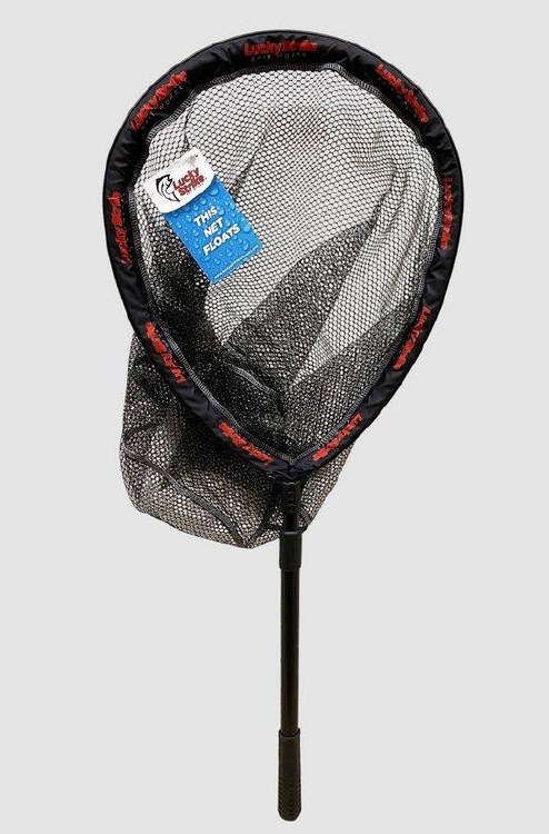 Lucky Strike Floating Rubberized Net 20"-36" Handle