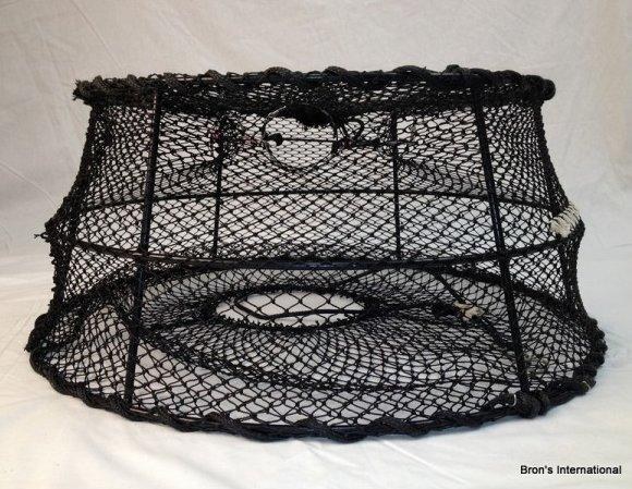 Bron's Vinyl Coated Stackable Prawn Trap 28" ST007V
