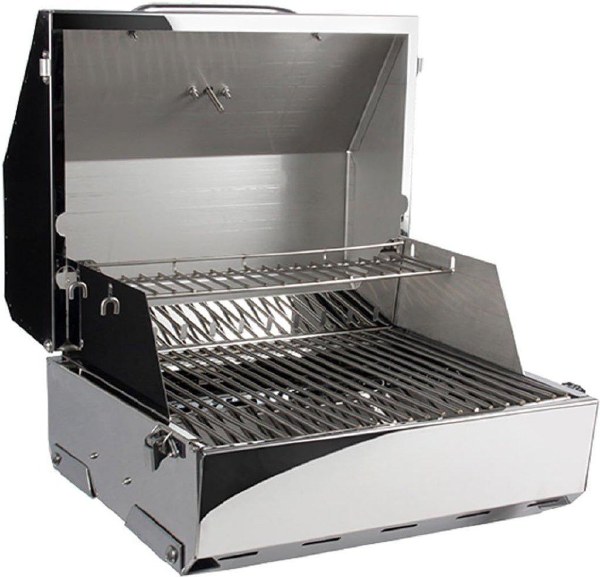 Camco Kuuma 216 Elite Stainless Grill w/Thermometer, Igniter