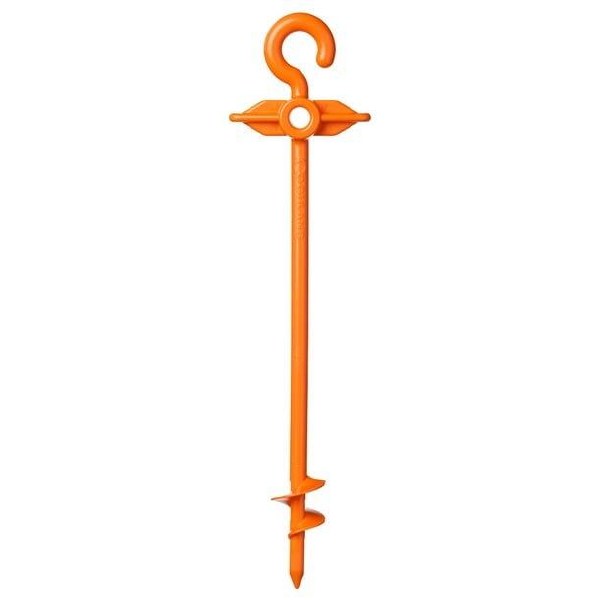 Coghlans Twist Anchors Orange 10"