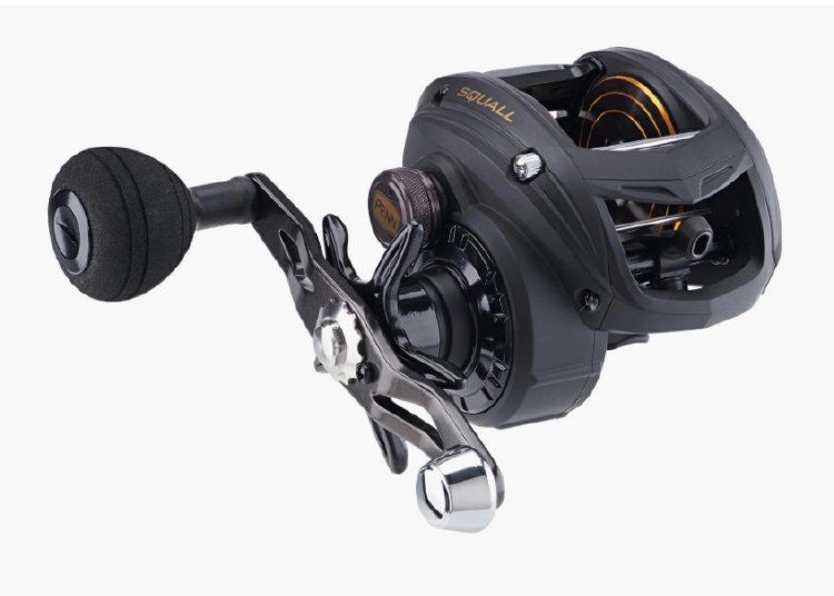 Penn Squall Low Profile 400 RH 6.2:1 Ratio SQL400LP