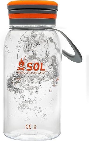 Adventure Ready SOL Rechargeable Solar Water Bottle Lantern 700ml