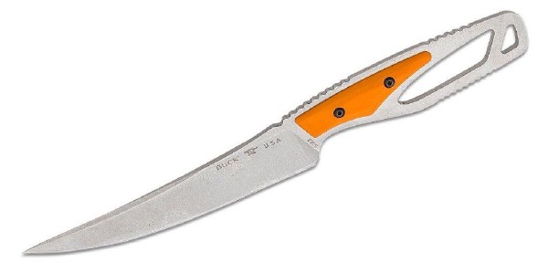 Buck Kinves Paklite Processor Select Orange Nylon Handle