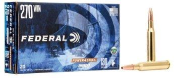 Federal Power Shok 270 Win 130gr Copper HP
