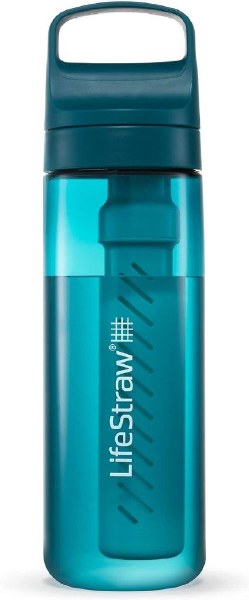 LifeStraw Go Bottle 22oz Laguna Teal