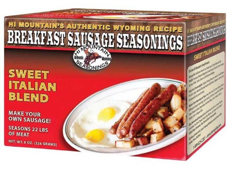 Hi Mountain Breakfast Sausage Sweet Italian Blend