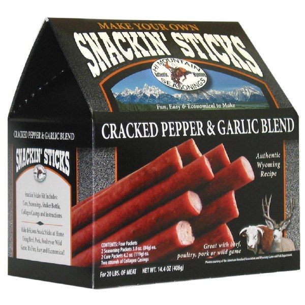 Hi Mountain Cracked Pepper Garlic Snakin Kit