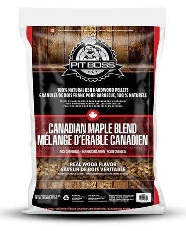 Pit Boss BBQ Smoking Pellets 40lb Canadian Maple