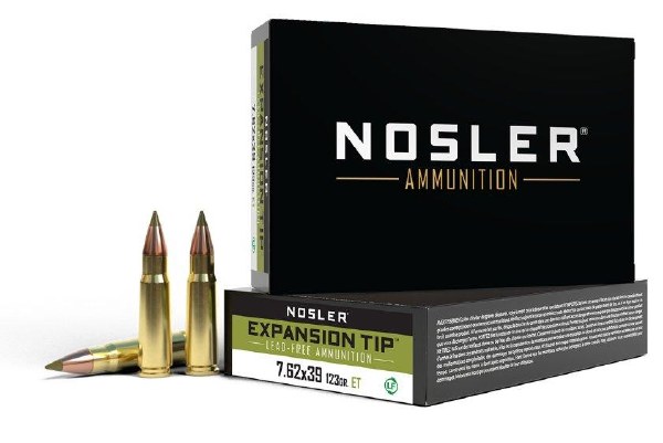 Nosler Expansion Tip 7.62x39 123gr ET Lead Free 40040