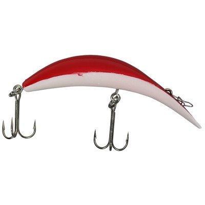 Yakima Bait Flatfish M-2 White Belly Red Top