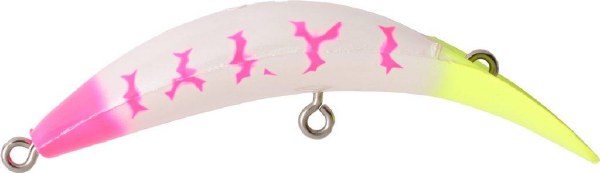 Yakima Bait Flatfish T-60 CCream Puff Pearl Pink Tiger Chartreuse