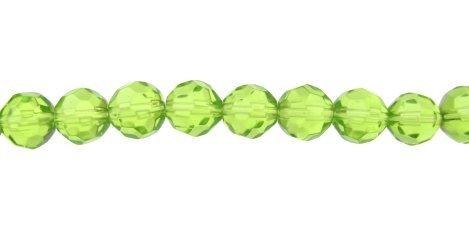 Yakima Bait Faceted Beads 4mm Lime
