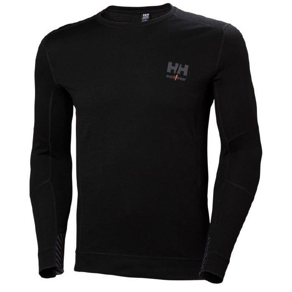 Helly Hansen Lifa Merino Crewneck 75106 Black 4XL-Large