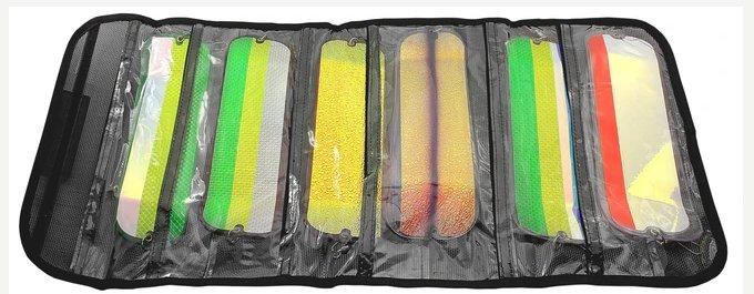 Gibbs Delta Silver Horde Flasher/Lure Storage Bag 6-Pocket