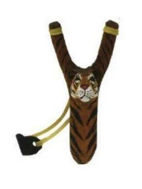 World Famous Novelty Slingshot Tiger Head