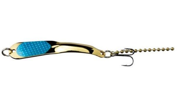 Iron Decoy Steely 4 GLB Spoon Gold Light Blue 1/2oz