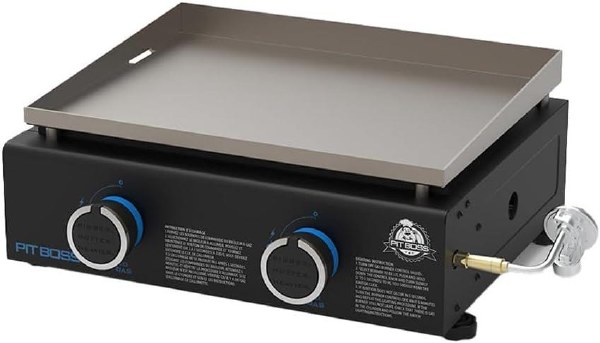 Pit Boss Propane 2 Burner Table Top Griddle w/Cover