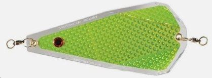 Hot Spot Agitator Med Flasher Chartreuse #006