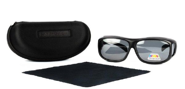 Amundson Polarized Glasses Fits-Over w/Case and Lanyard