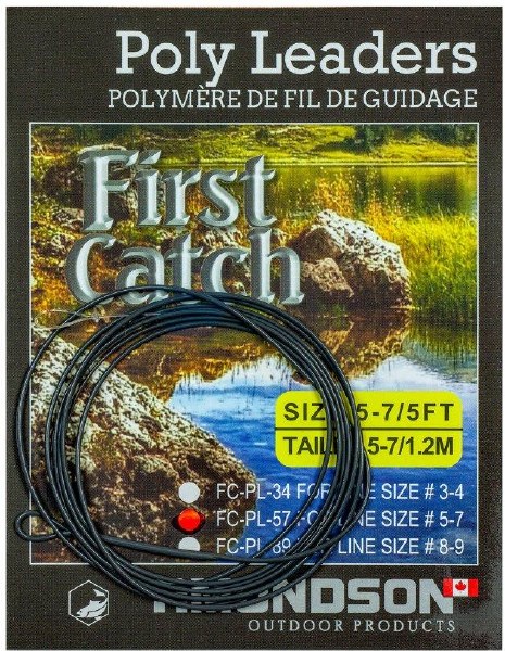 Amundson Poly Leaders Salmon/Steelhead 7/8wt 5'