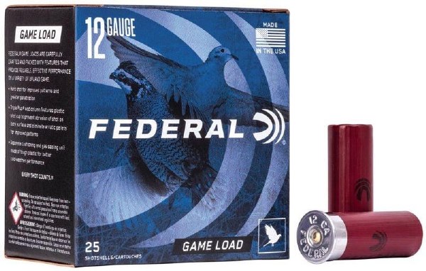 Federal Game Load 12ga 2.75" #6 Shot 1oz 1290fps