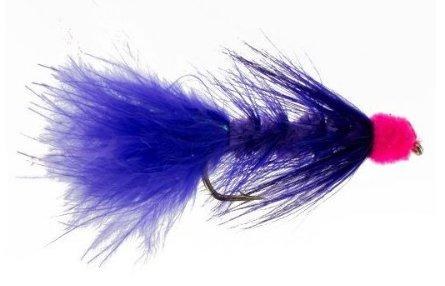 Superfly Streamer Purple Egg Sucking Leech #6