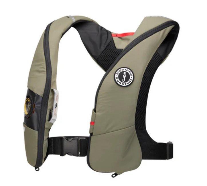 Mustang Elite 120 Harmonized Inflatable PFD Automatic Everglade