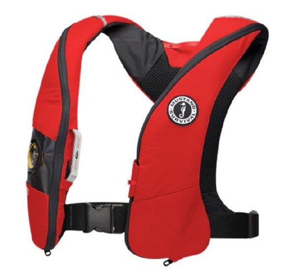 Mustang Elite 120 Inflatable PFD Automatic Red
