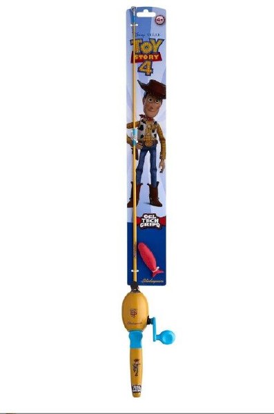 Shakespeare Youth Spincast Kit Toy Story 4 2'6" w/Casting Weight