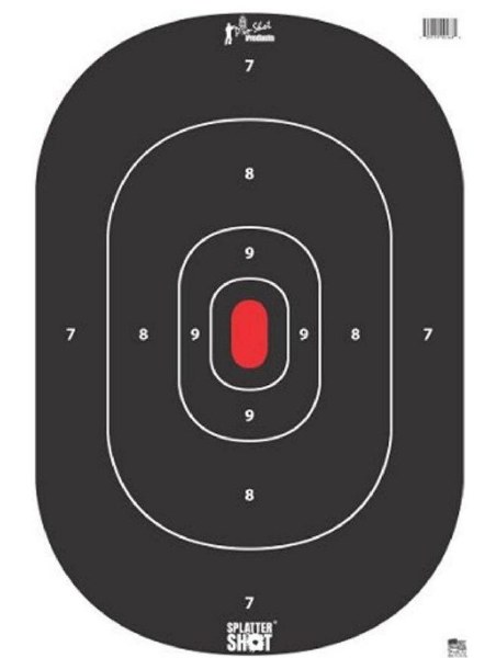 Pro-Shot 12" x 18" Silhouette Insert Splatter Shot 8-Pack