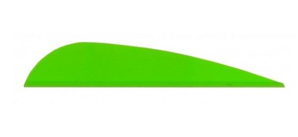 Arizona Archery Elite Plastifletch Vanes Green 50pk