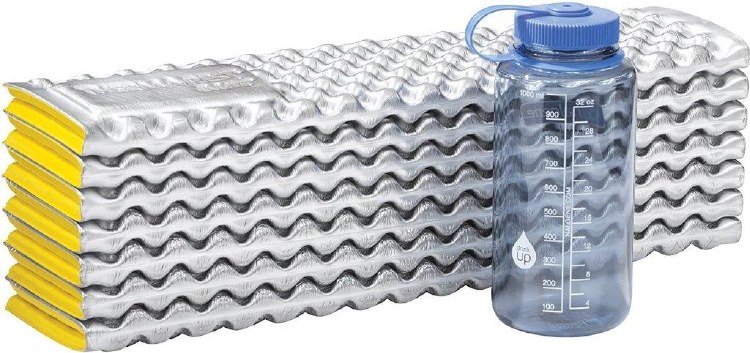 Thermarest Z Lite SOL Foam Sleeping Pad Limon/Silver Regular