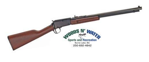 Henry H003T 22S/L/LR Pump 19.75"bbl Octagon 16rnd Tube Mag