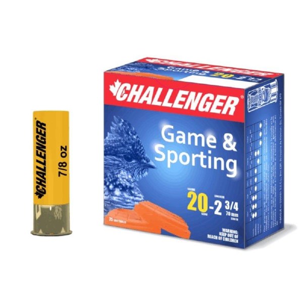 Challenger 20ga #3 Steel 2.75" 1450fps CHA-50303