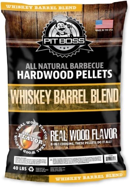 Pit Boss BBQ Smoking Pellets 40lb Whiskey Barrel Blend