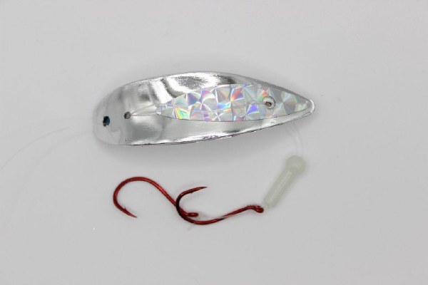 Hot Spot Apex 1.5" A2-195K Kokanee Special Chrome Silver Scale