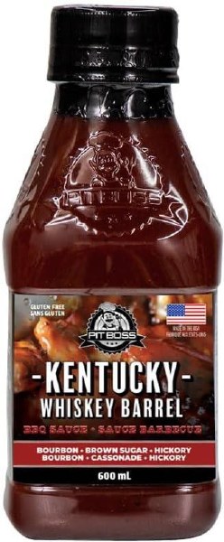 Pit Boss Kentucky Whiskey Barrel BBQ Sauce 600ml