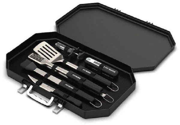 Pit Boss BBQ Tool Set 6pc w/Case
