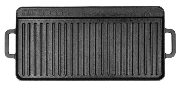 Pit Boss Reversible Cast Iron Griddle 14"x28" Pre-Seasoned