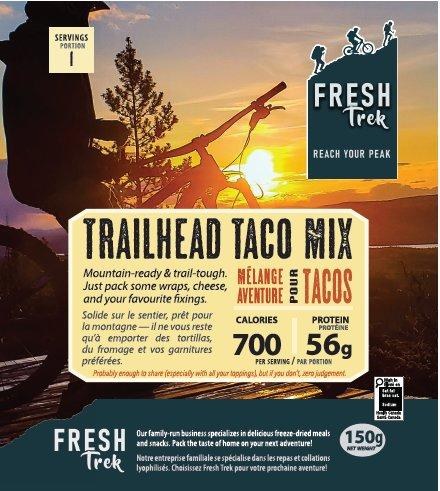 Fresh Trek Trailhead Taco Mix 150gr -Beef