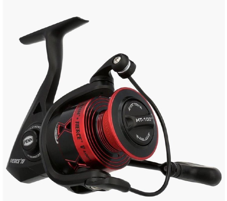 Penn Fierce IV Live Liner 4000 Spinning Reel Black/Red