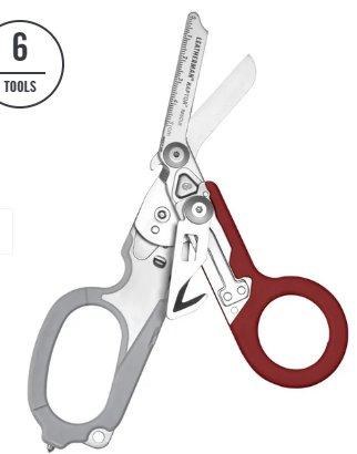 Leatherman Raptor Rescue Garnet EMT Scissors