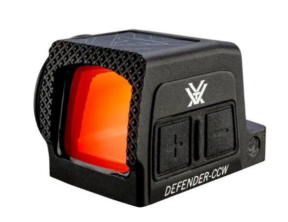 Vortex Defender CCW 3-MOA Multi-Reticle Solar Red Dot